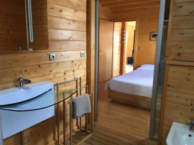 Le Chalet De La Deviniere, Bain Nordique Exterieur Chauffe Ксонрю-Лонжмер Екстер'єр фото
