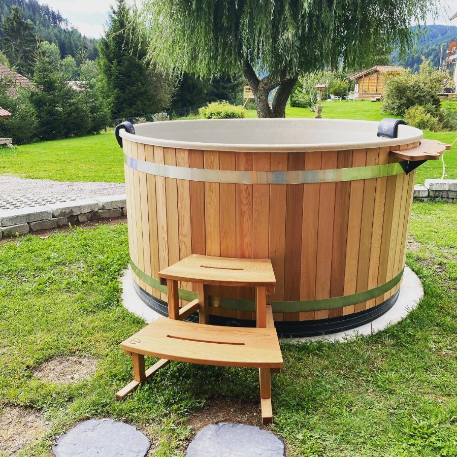 Le Chalet De La Deviniere, Bain Nordique Exterieur Chauffe Ксонрю-Лонжмер Екстер'єр фото