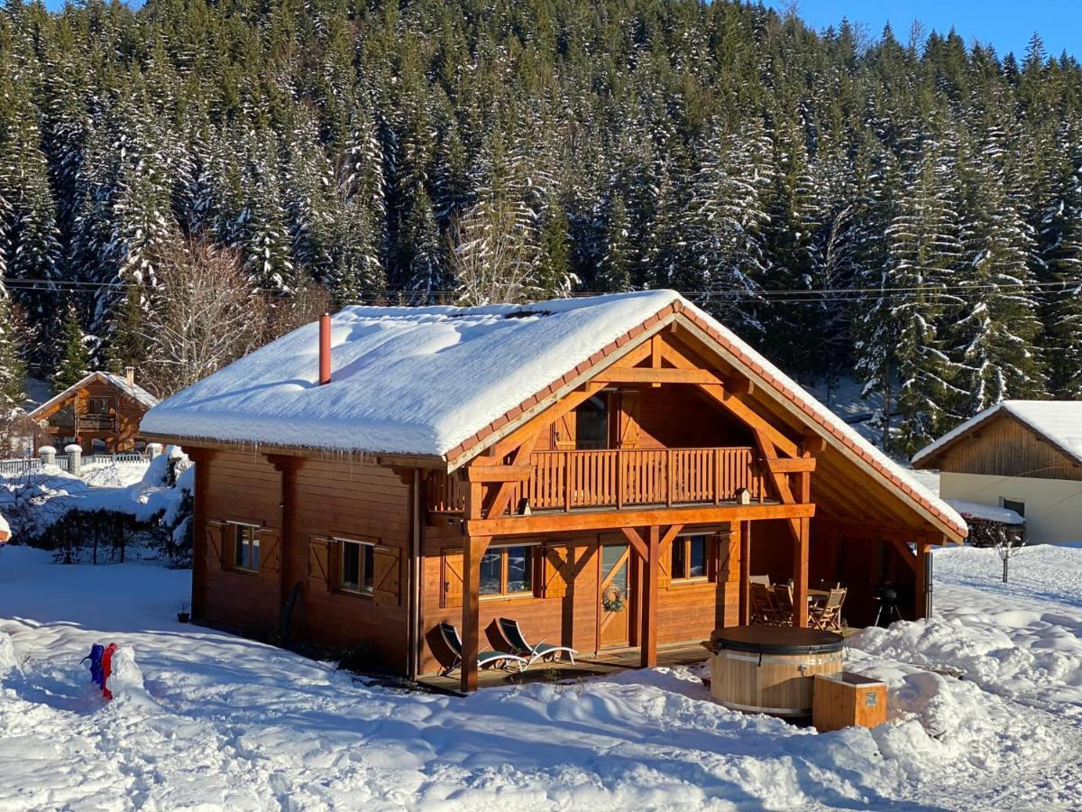 Le Chalet De La Deviniere, Bain Nordique Exterieur Chauffe Ксонрю-Лонжмер Екстер'єр фото
