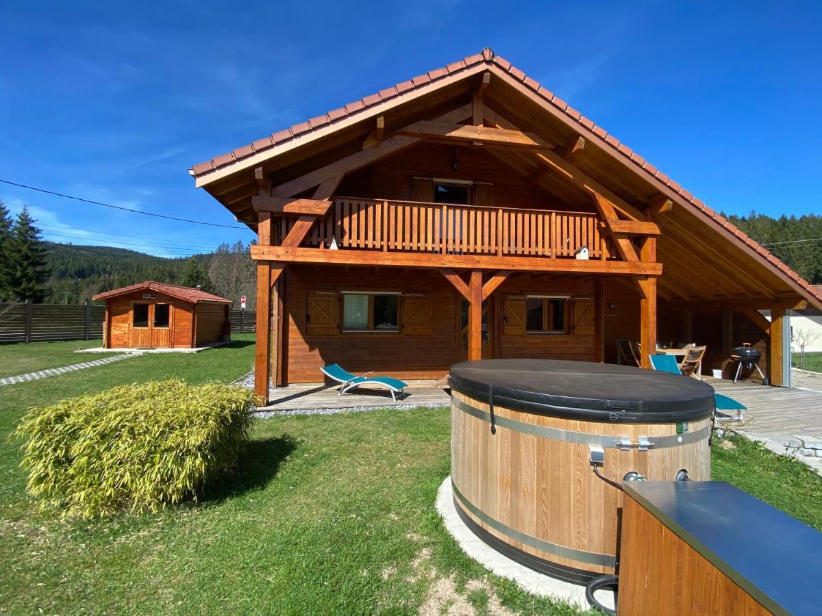 Le Chalet De La Deviniere, Bain Nordique Exterieur Chauffe Ксонрю-Лонжмер Екстер'єр фото